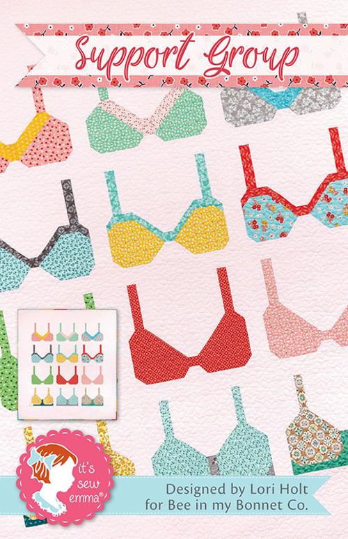 It's Sew Emma Lori Holt Support Group Quilt Pattern ISE-256