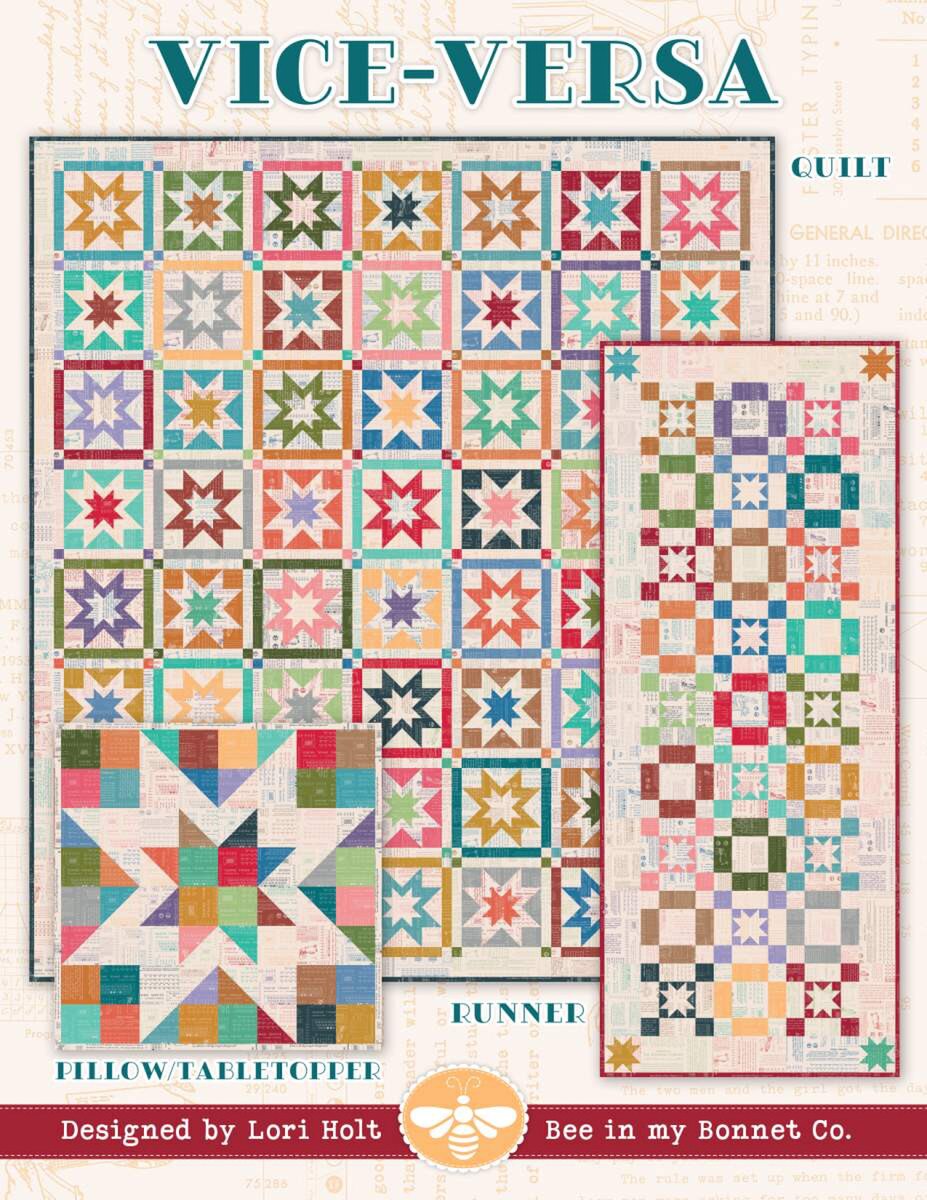 It's Sew Emma Lori Holt Vice-Versa Quilt Pattern P051-ISE-313
