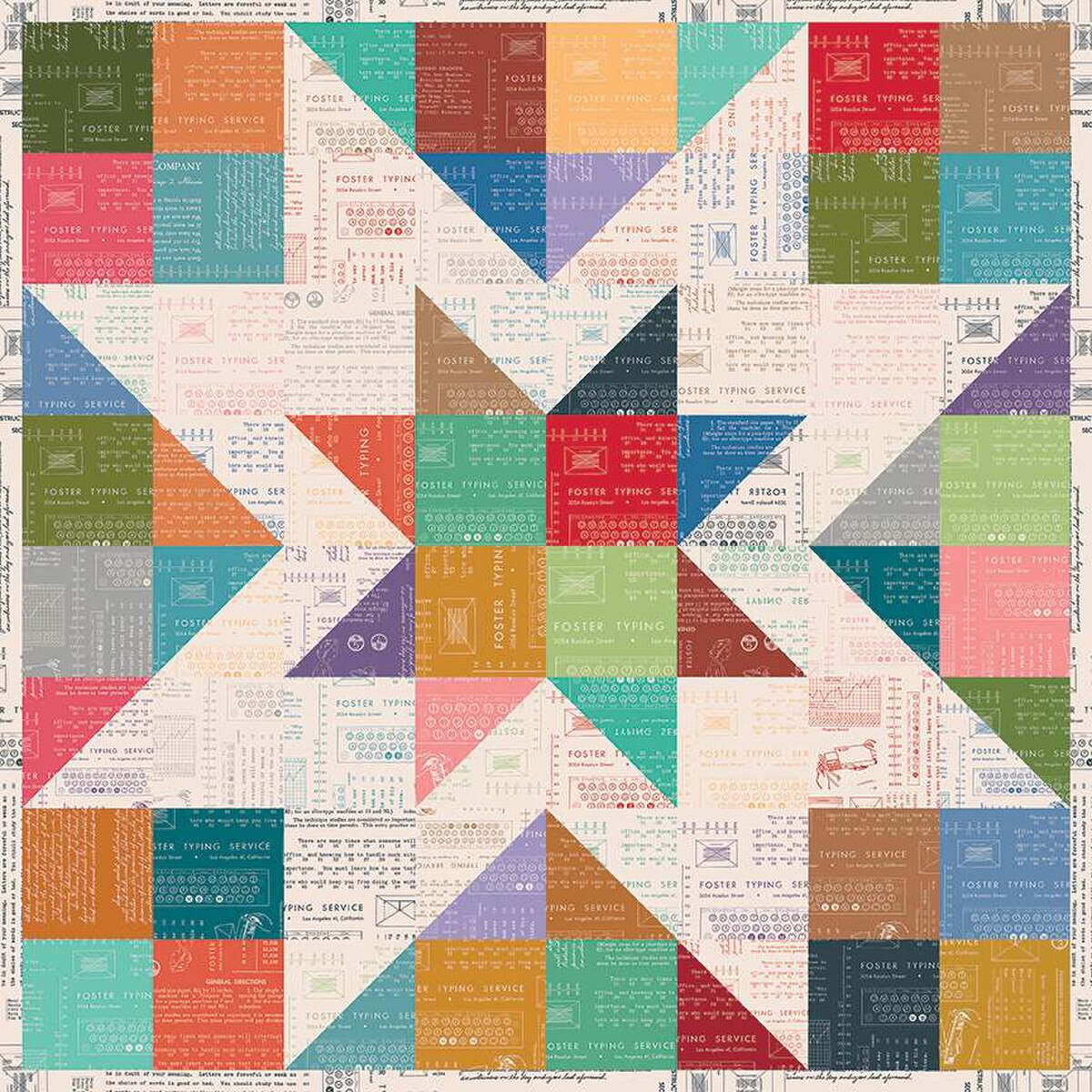 It's Sew Emma Lori Holt Vice-Versa Quilt Pattern P051-ISE-313