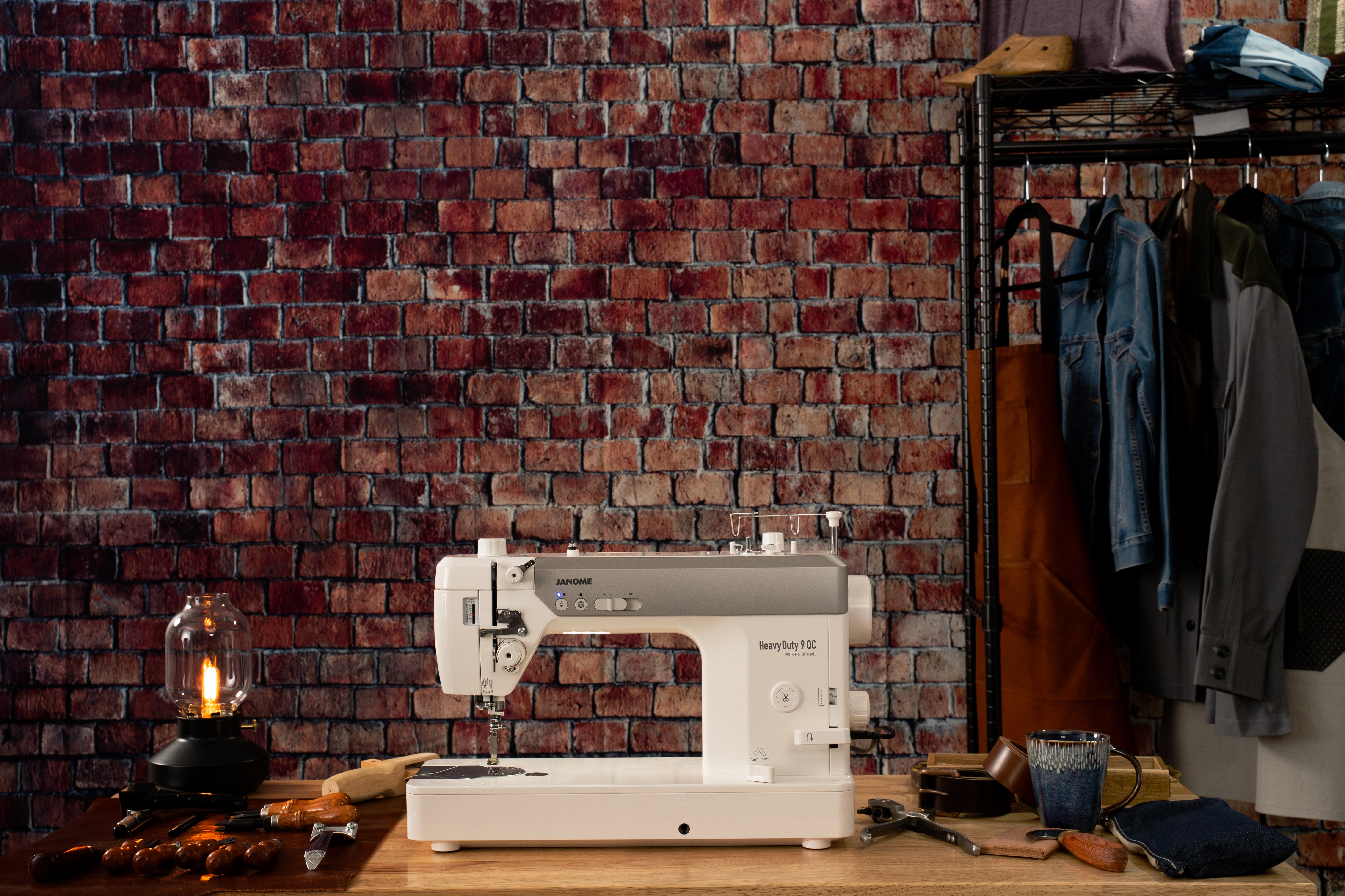 Janome HD9QC Professional High Speed Straight Stitch Sewing and Quilting Machine