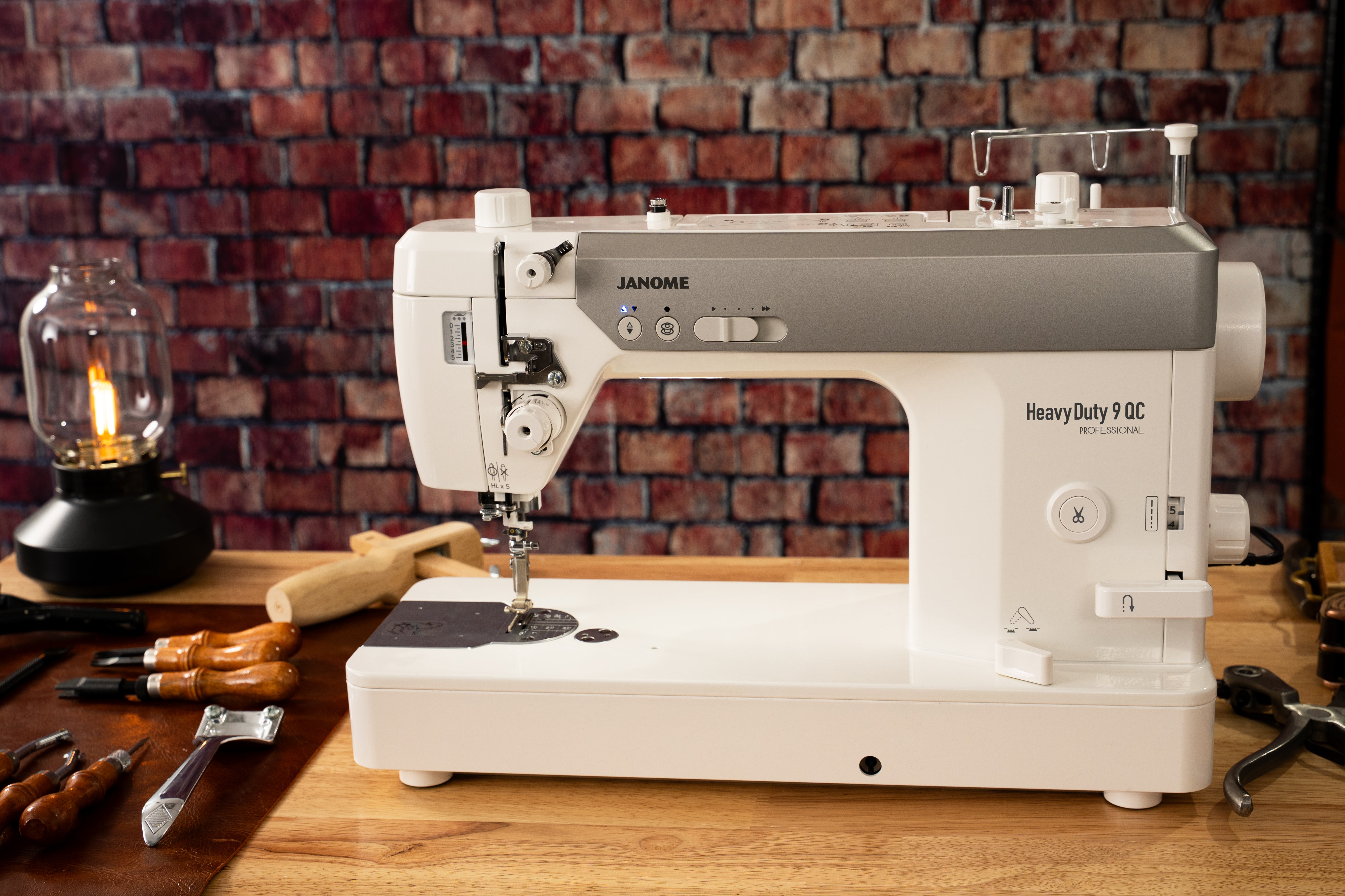 Janome HD9QC Professional High Speed Straight Stitch Sewing and Quilting Machine