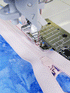 JUKI Narrow Zipper Foot for NX/DX/F/G/HT Series Machines 40219624