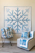 Fabric Janome Edyta Sitar Winter Lace Block of the Month Quilt Kit ESBOMKIT