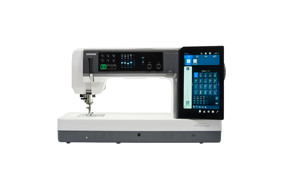 Janome Continental M17 Sewing and Embroidery Machine