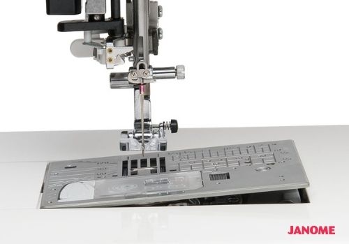 Janome Continental M17 Sewing and Embroidery Machine Computerized One Touch Needle Plate