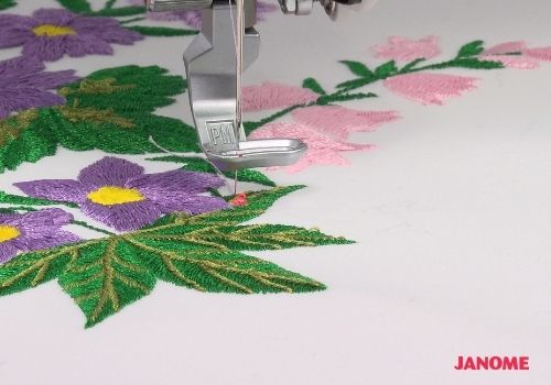 Janome Continental M17 Sewing and Embroidery Machine Embroidery Positioning Marker