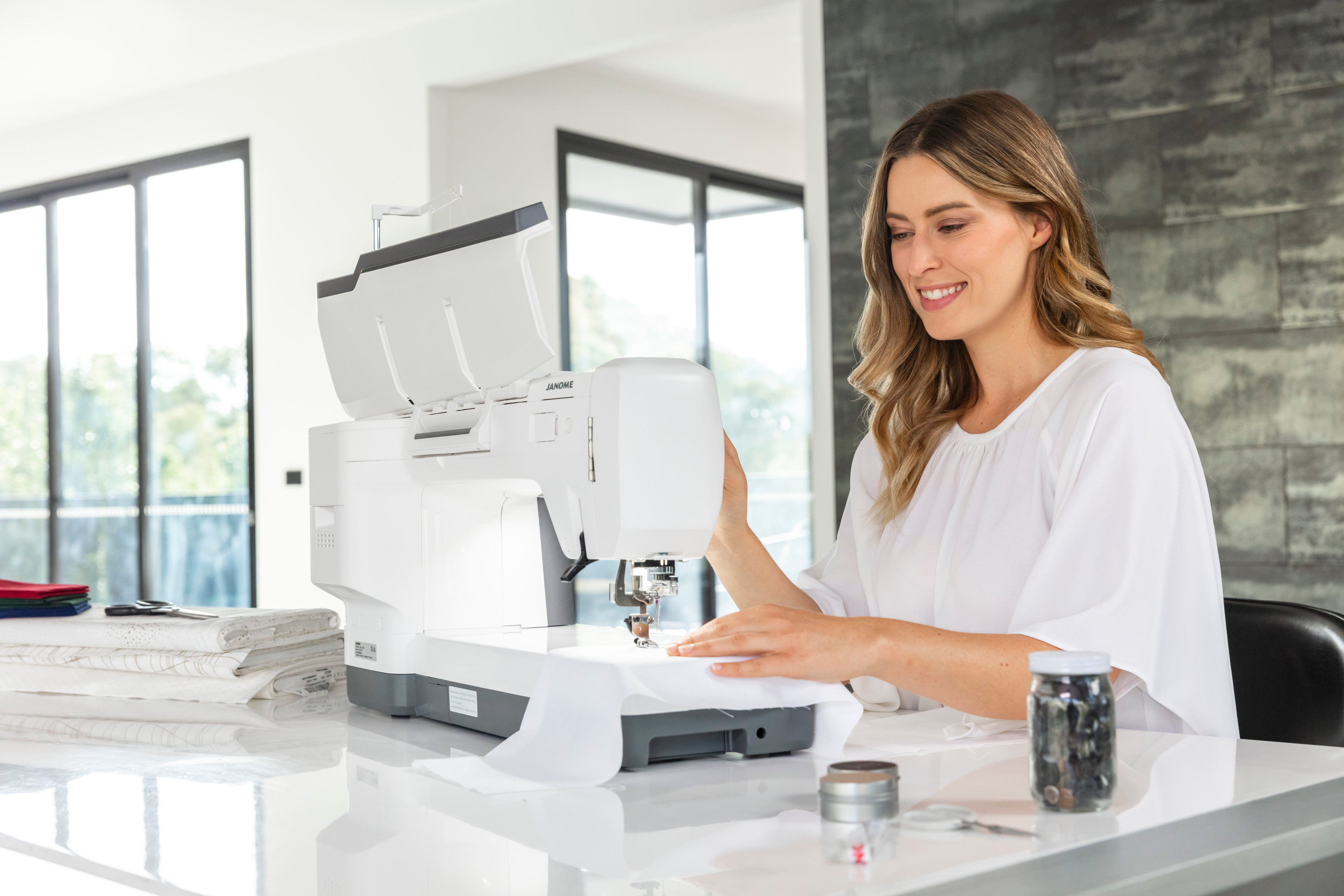 Janome Continental M17 Sewing and Embroidery Machine