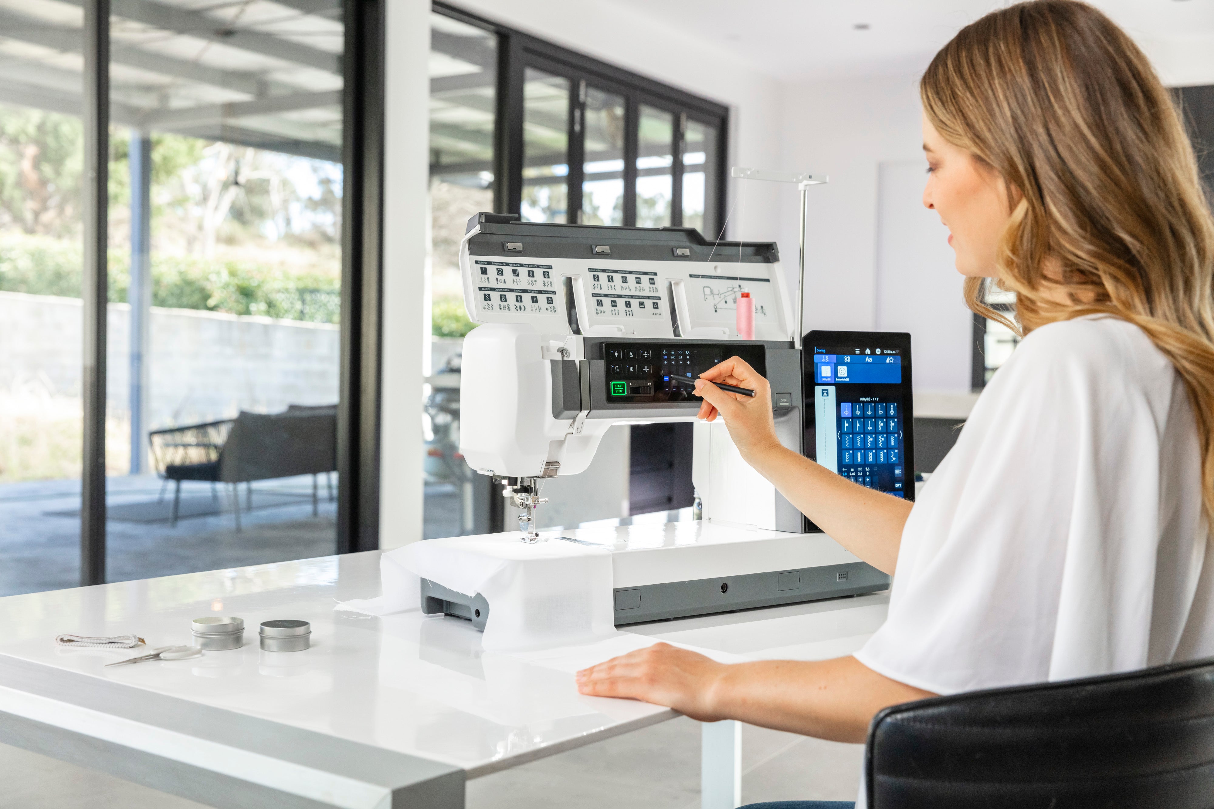 Janome Continental M17 Sewing and Embroidery Machine