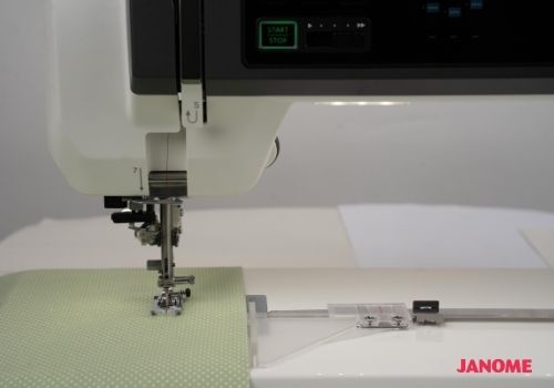 Janome Continental M17 Sewing and Embroidery Machine Metal Cloth Guide