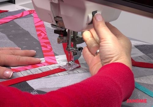 Janome Continental M17 Sewing and Embroidery Machine Thumb Wheel