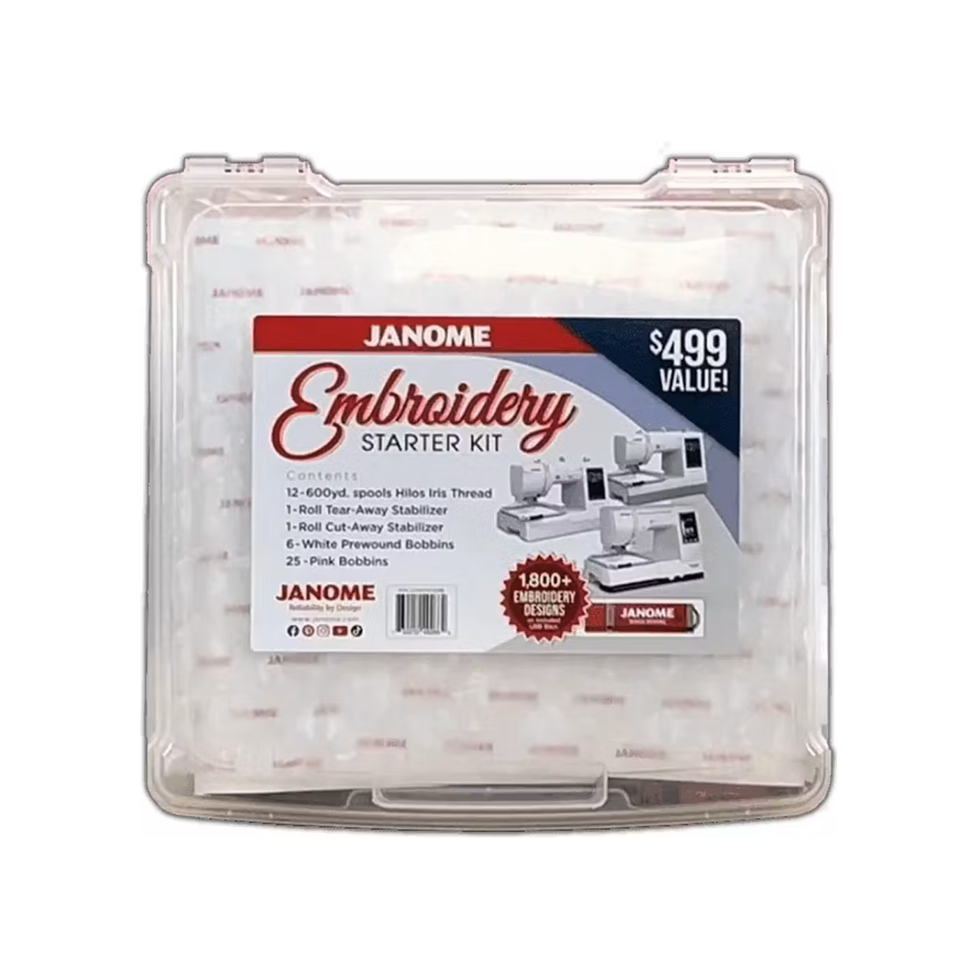 Janome Embroidery Starter Kit STARTKITEMB