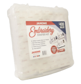 Janome Embroidery Starter Kit STARTKITEMB