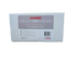 A white cardboard box for Janome Heavy Duty HD Accessories Fashion Kit, featuring a gray label with red and white text, on a white background.