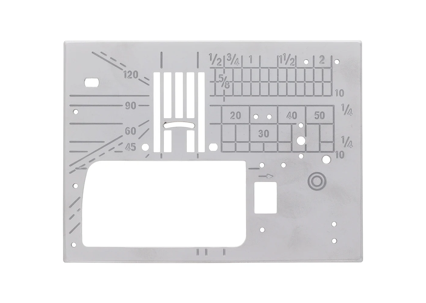 Janome Needle Plate for 9mm Machines 861013032