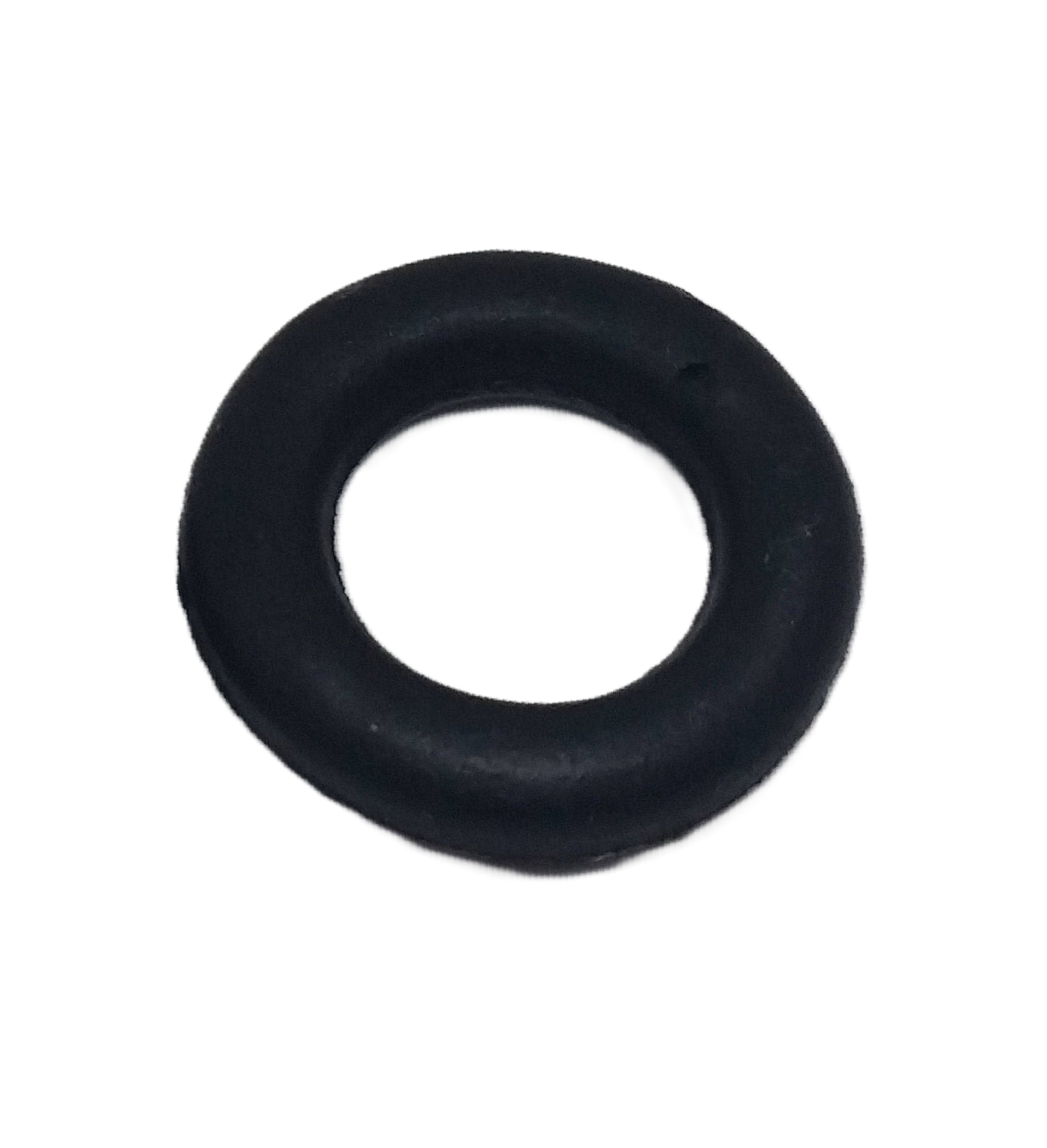 A black rubber O-ring or gasket shown on a plain white background.