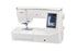 A white Janome Skyline 8 sewing machine with a digital touchscreen display on the side, shown against a solid white background.