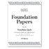 Jen Kingwell Designs Foundation Papers for Trentham Quilt JKD-0509