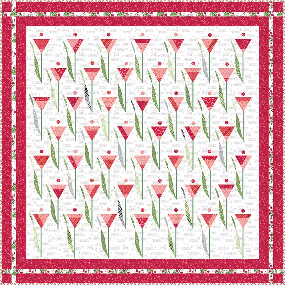 Jillily Studio Tulip Festival Quilt Pattern P112-TULIPFESTIVAL