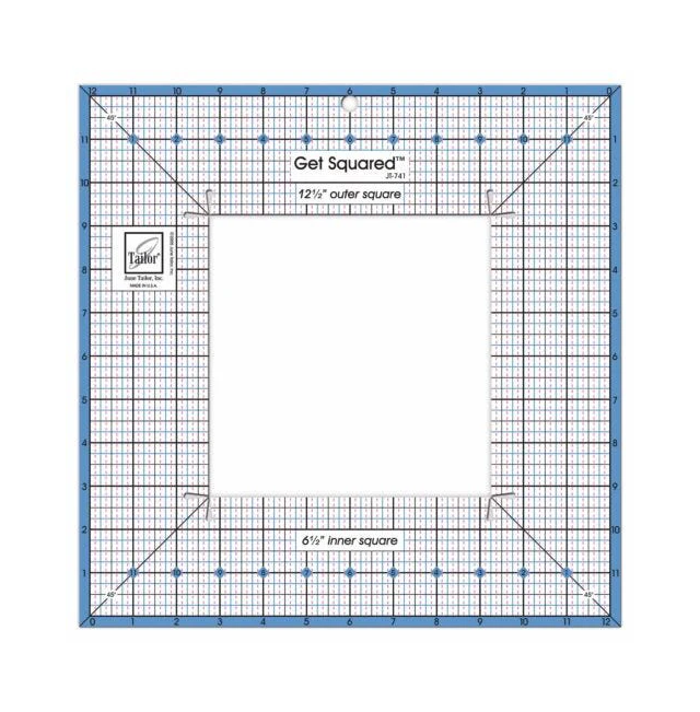 June Tailor Get Squared 12.5" Ruler JT-741