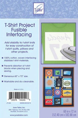 June Tailor T-Shirt Project Fusible Interfacing 60x72" JT-424