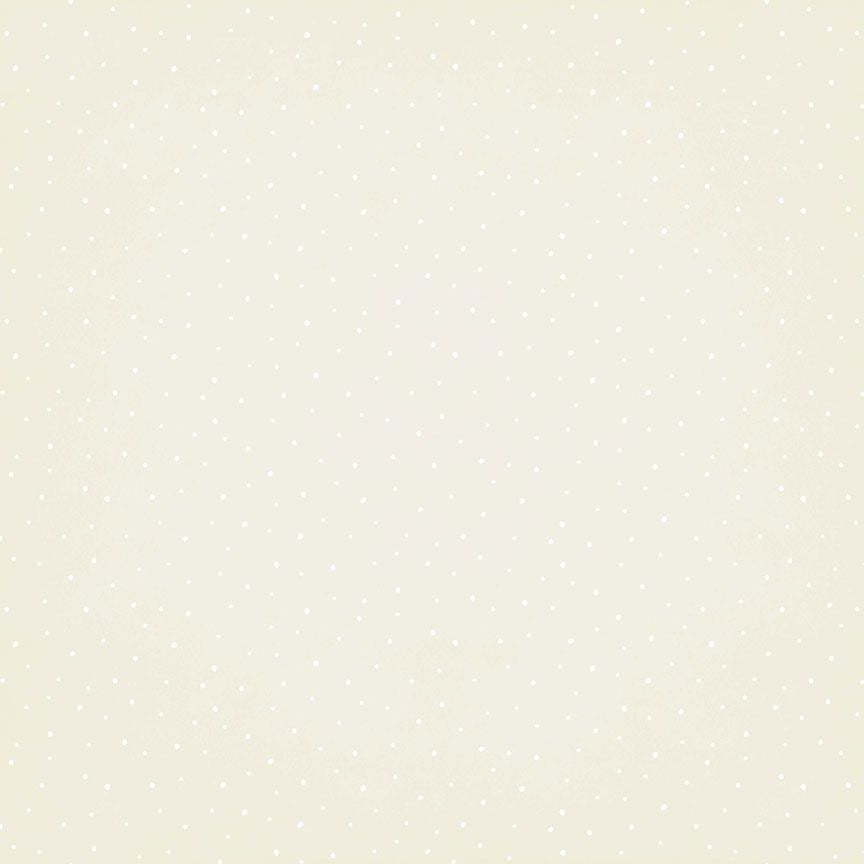 Fabric Timeless Treasures Ecru Dots Welcome Winter by the Quarter Yard CD4267-ECRU