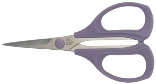 Kai 4.5" Serrated Patchwork Scissors N3120SE