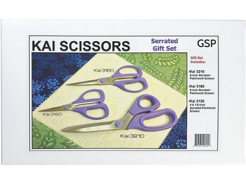 Kai Serrated Scissors Gift Set GSP