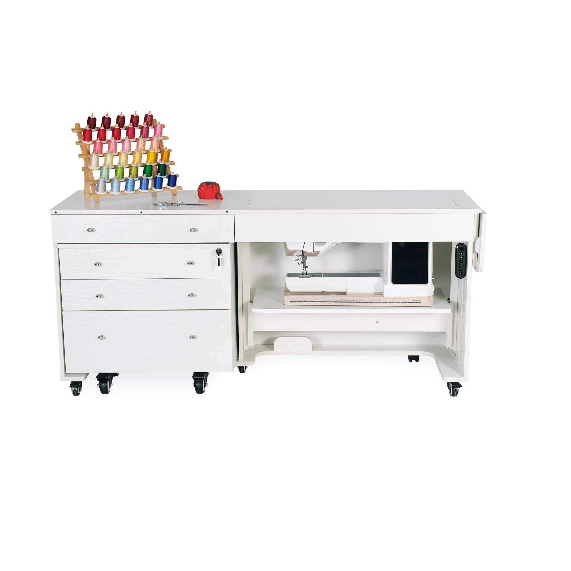 Kangaroo & Joey XL Full Size Sewing Cabinet Electric Lift K9811EL