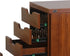 Kangaroo Kiwi Sewing Cabinet Teak Brown