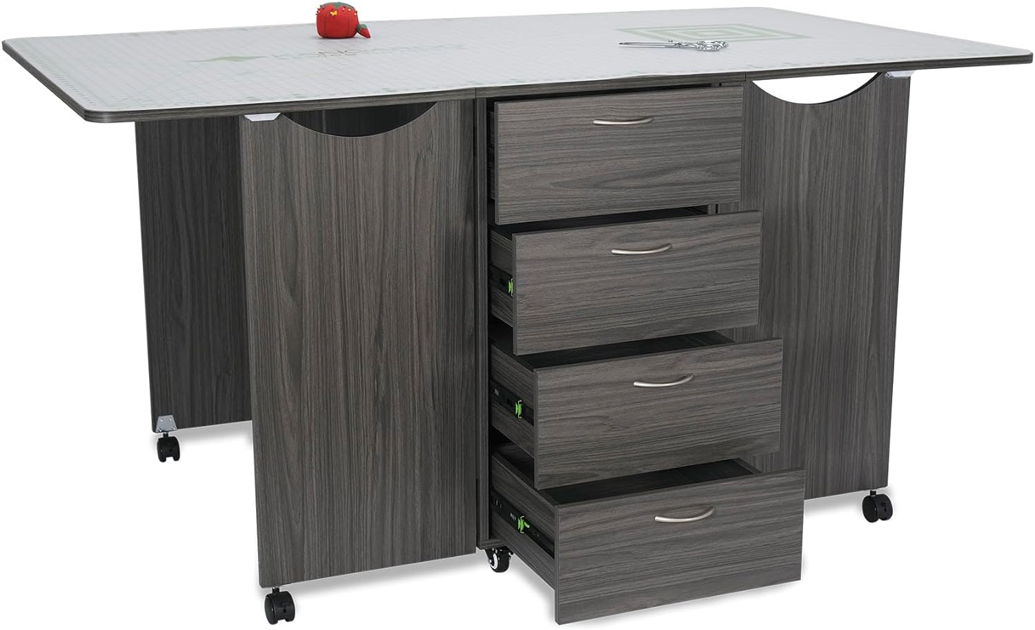 Kangaroo Kookaburra Craft Cutting Table Gray