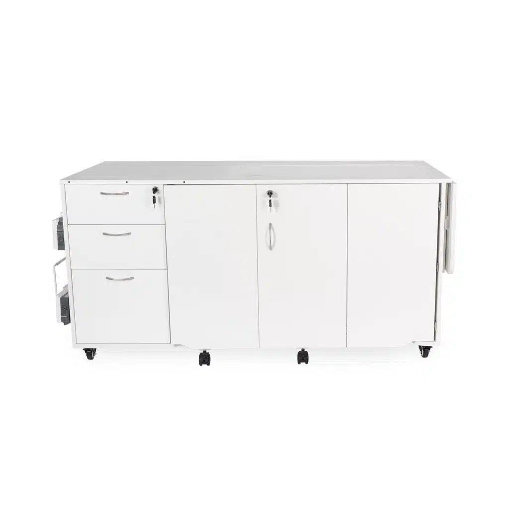 Kangaroo Sydney XL Sewing Cabinet Ash White