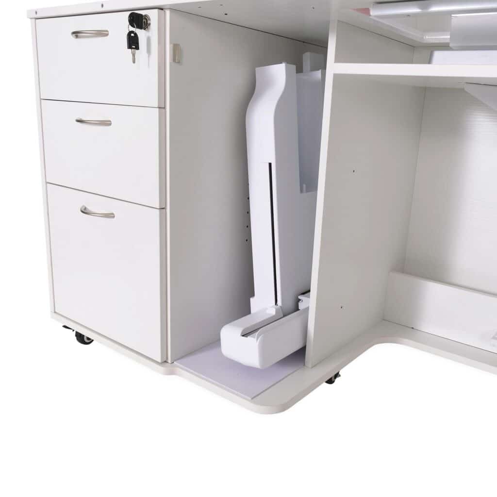 Kangaroo Sydney XL Sewing Cabinet Ash White
