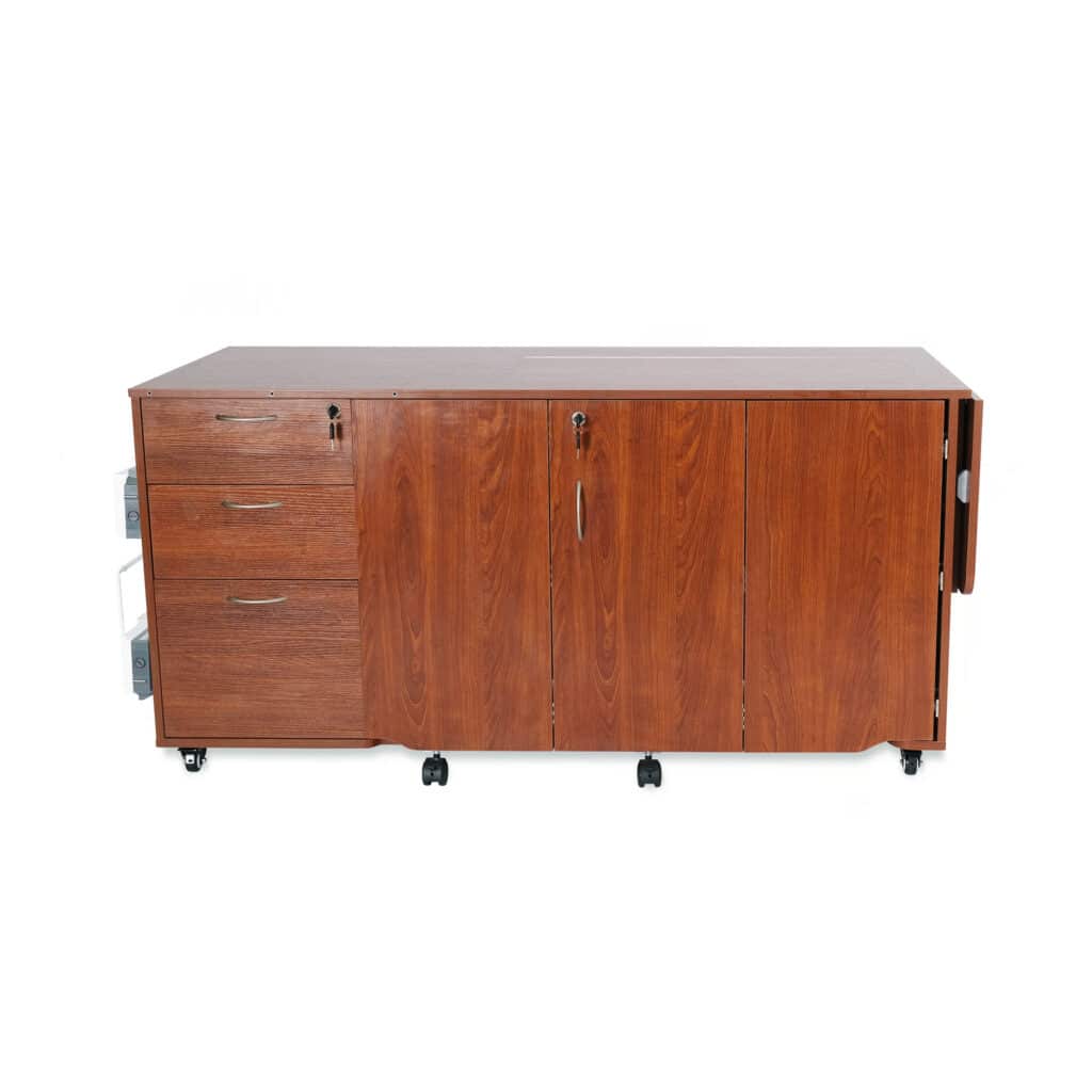 Kangaroo Sydney XL Sewing Cabinet Teak Brown