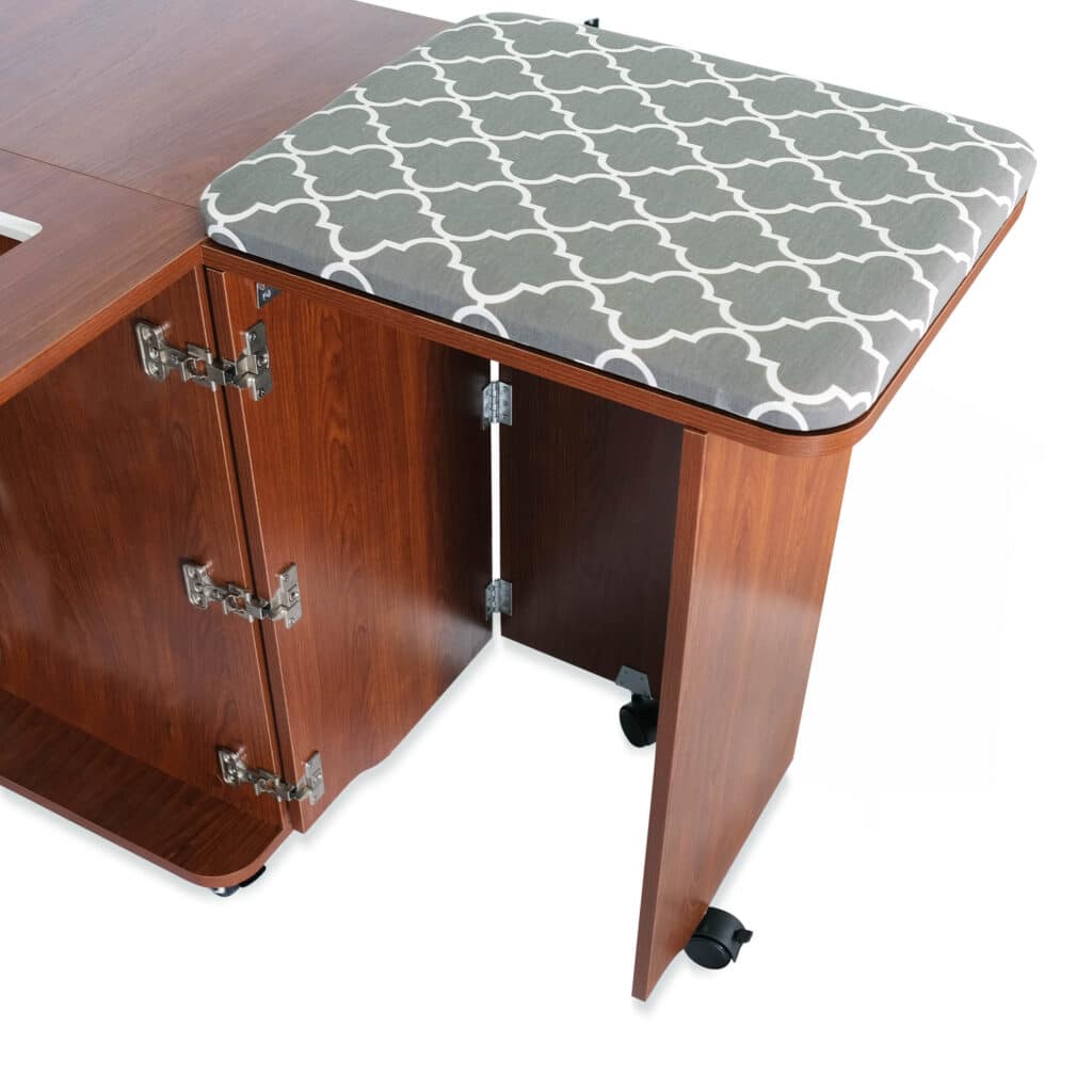 Kangaroo Sydney XL Sewing Cabinet Teak Brown
