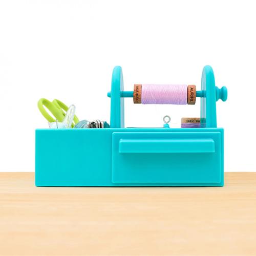 Karen Kay Buckley's Aqua Perfect Sewing Caddy KKB033