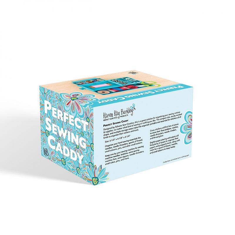 Karen Kay Buckley's Aqua Perfect Sewing Caddy KKB033