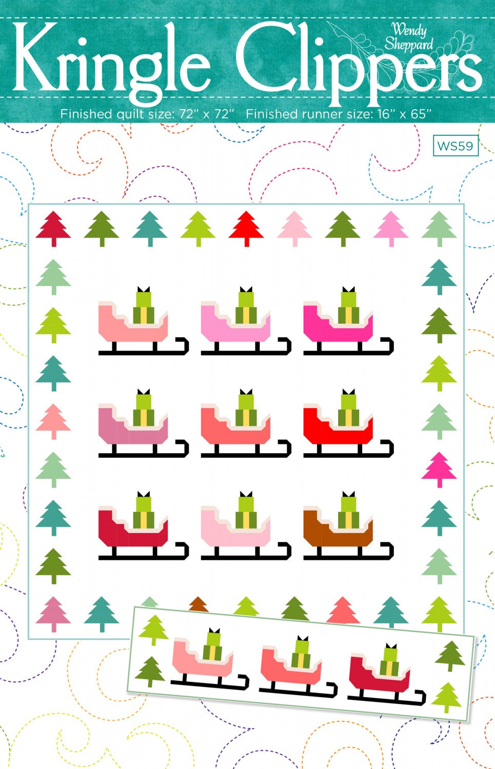 Wendy Sheppard Kringle Clippers Quilt Pattern WS-59