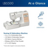 Brother LB5500 Sewing and Embroidery Machine 4x4