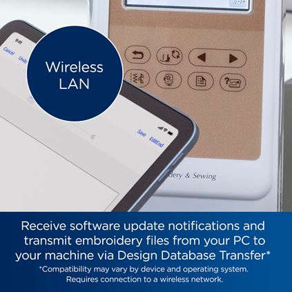 Brother LB5500 Sewing and Embroidery Machine 4x4