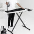 image of a person using the Laurastar Comfort Ironing Board
