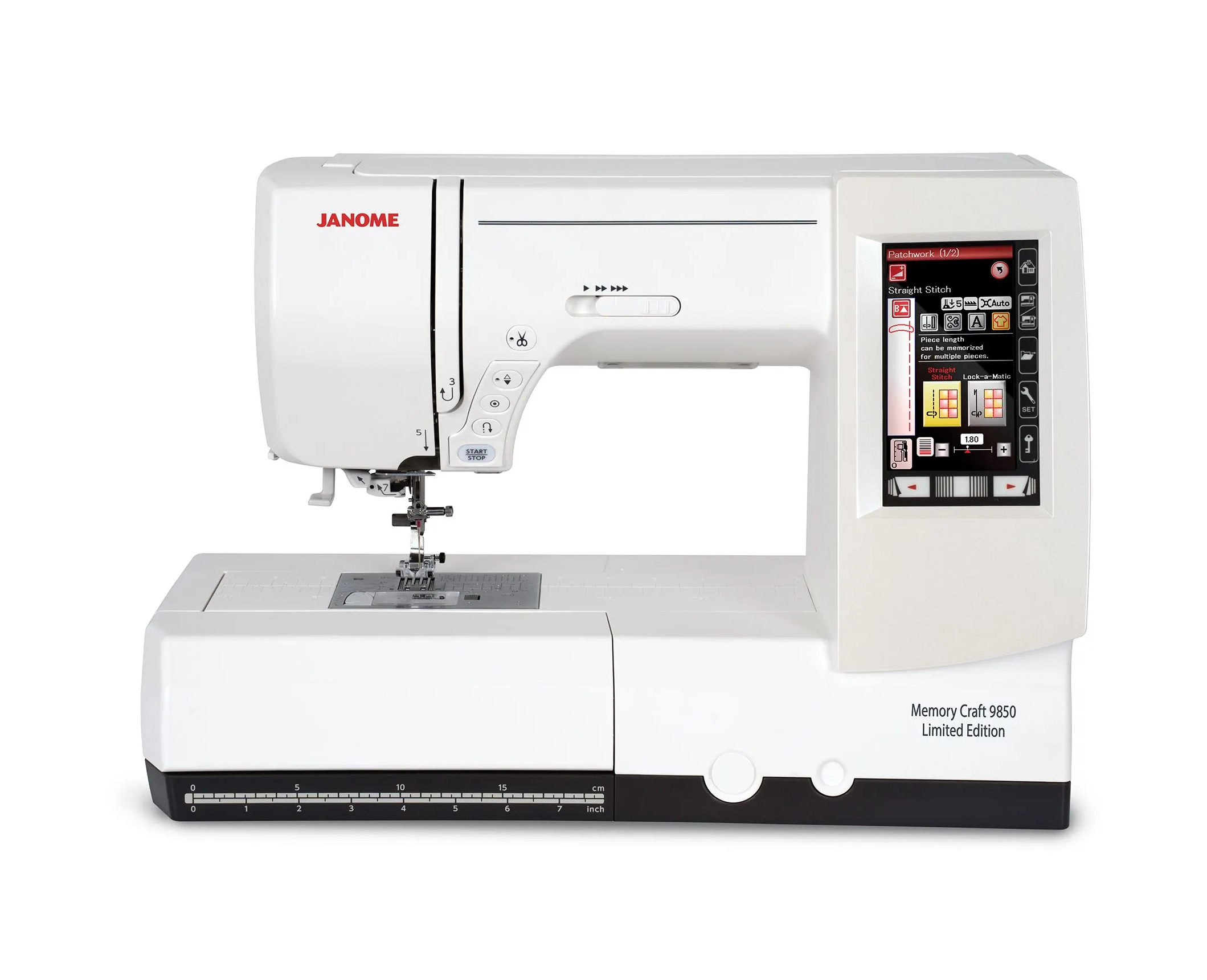 9850 Janome Memory Craft 9850 Limited Edition Sewing and Embroidery Machine ...