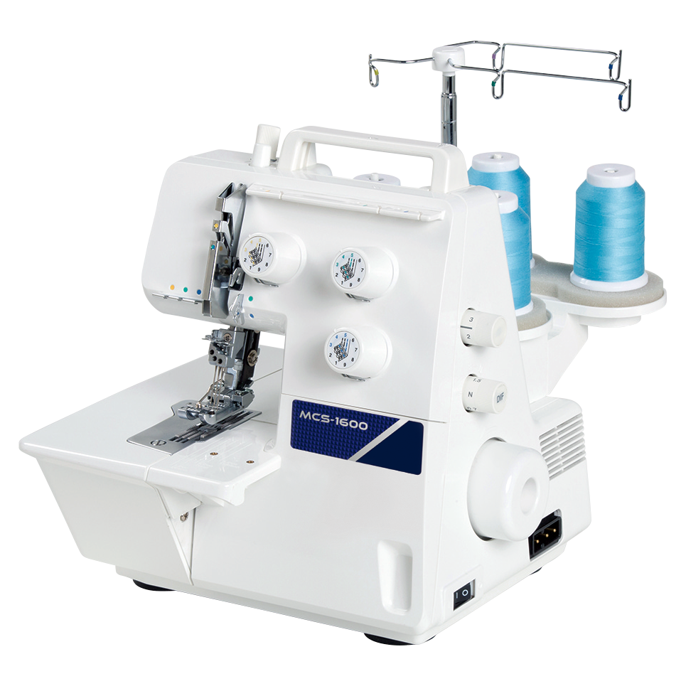 Juki MCS-1600 CoverStitch Sewing Machine with Extension Table for Sale at World Weidner