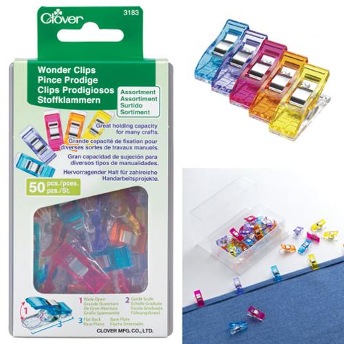 Clover Wonder Clips (Regular and Jumbo sizes)
