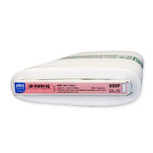 Roll of Pellon 950F fabric on a white background