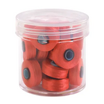 Fil-Tec Magna-Glide Delights Style L Magnetic Core Prewound Embroidery Bobbins 40wt 20pc Jar