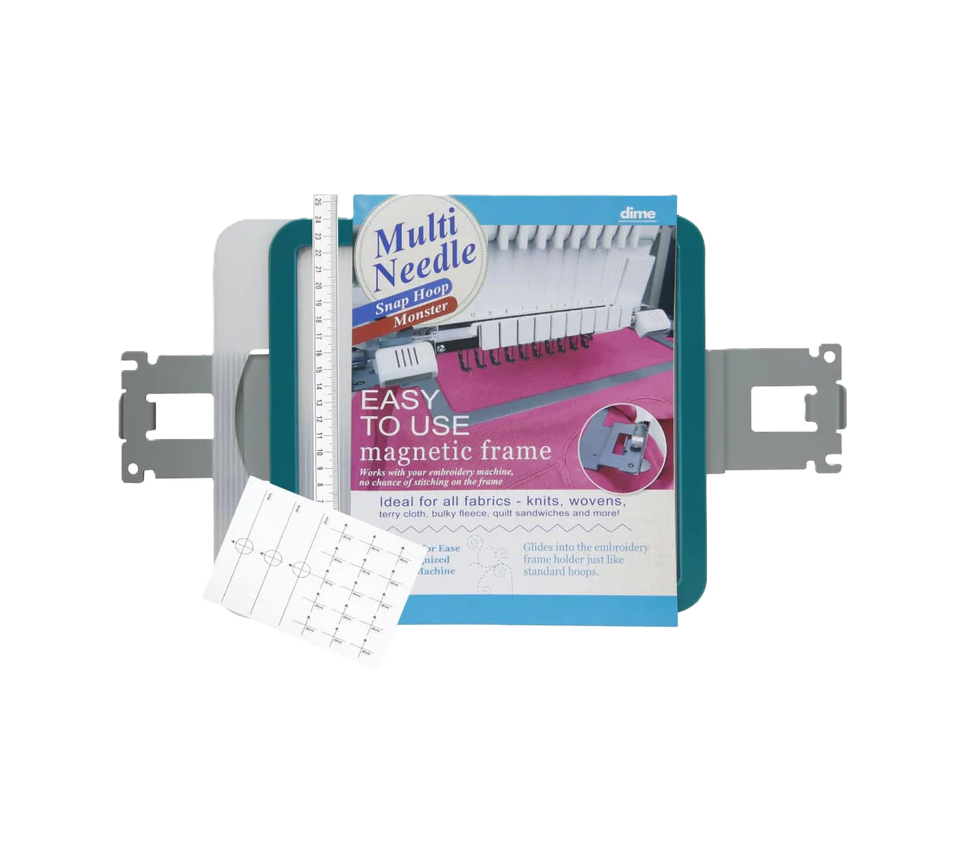 DIME Multi Needle Snap Hoop Monster Magnetic Embroidery Frame for Brother/BabyLock Machines