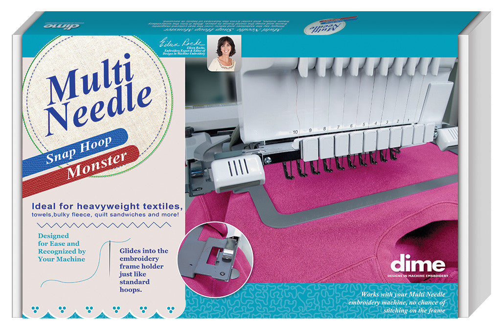 DIME Multi Needle Snap Hoop Monster Magnetic Embroidery Frame for Brother/BabyLock Machines