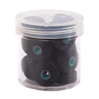 Fil-Tec Magna-Quilt Style L Magnetic Core Egyptian Cotton Prewound Bobbins 50wt 20pc Jar