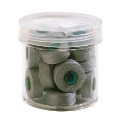 Fil-Tec Magna-Quilt Style L Magnetic Core Egyptian Cotton Prewound Bobbins 50wt 20pc Jar
