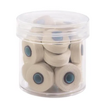 Fil-Tec Magna-Quilt Style L Magnetic Core Egyptian Cotton Prewound Bobbins 50wt 20pc Jar